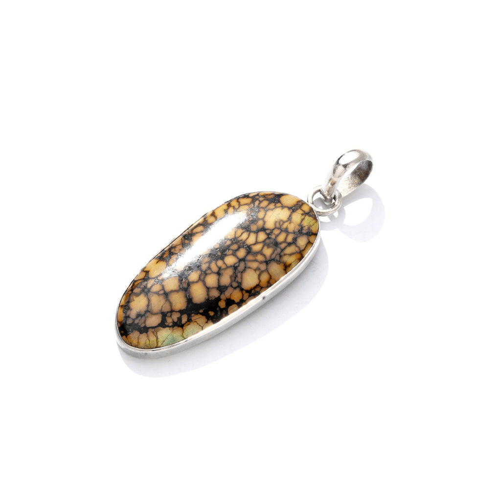 Gorgeous Mookaite Stone Sterling Silver Pendant