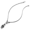 Exotic Marcasite Snake Sterling Silver Necklace