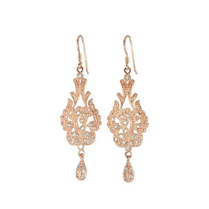 Victorian Majesty Crystal Earrings