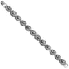 Stunning Marcasite Sterling Silver Spiral Bracelet