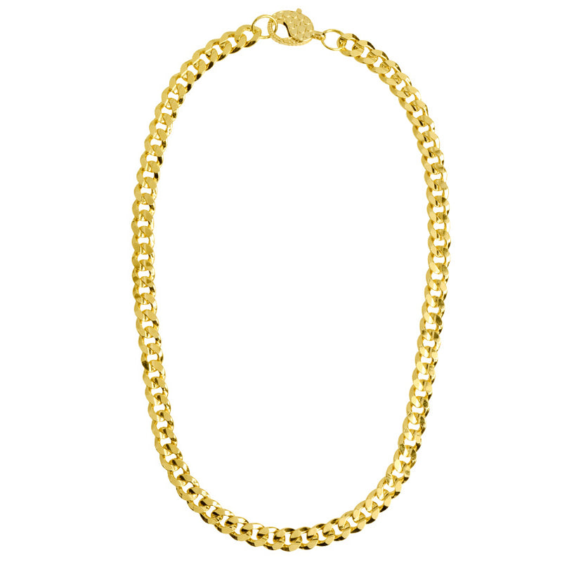 Classic Gold Plated Curb Link Chain in various lengths 16