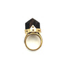 Royalty in Ebony Brass Ring!