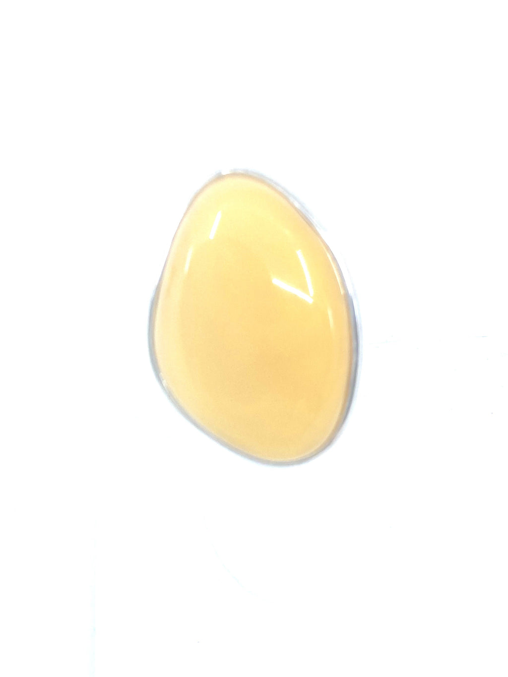 Stunning Large Stone Butterscotch Statement Ring