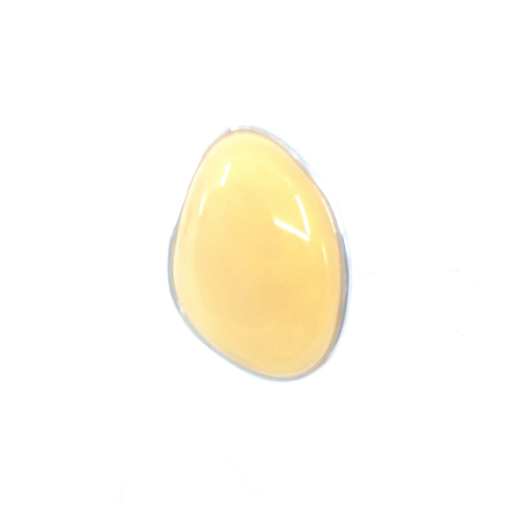 Stunning Large Stone Butterscotch Statement Ring