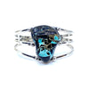 Amazing Turquoise Stone Cuff Statement Bracelet