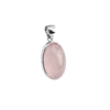 Gorgeous Rose Quartz Sterling Silver Statement Pendant *