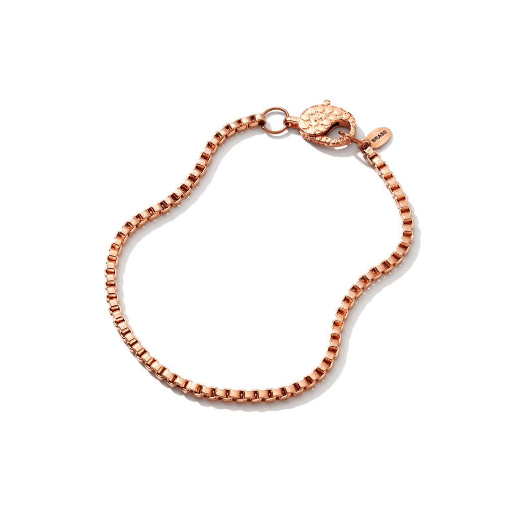 Luxurious Rose Gold Plated Anklet