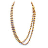 Very Long Gorgeous Freshwater Opera Pearl Statement Necklace 52"