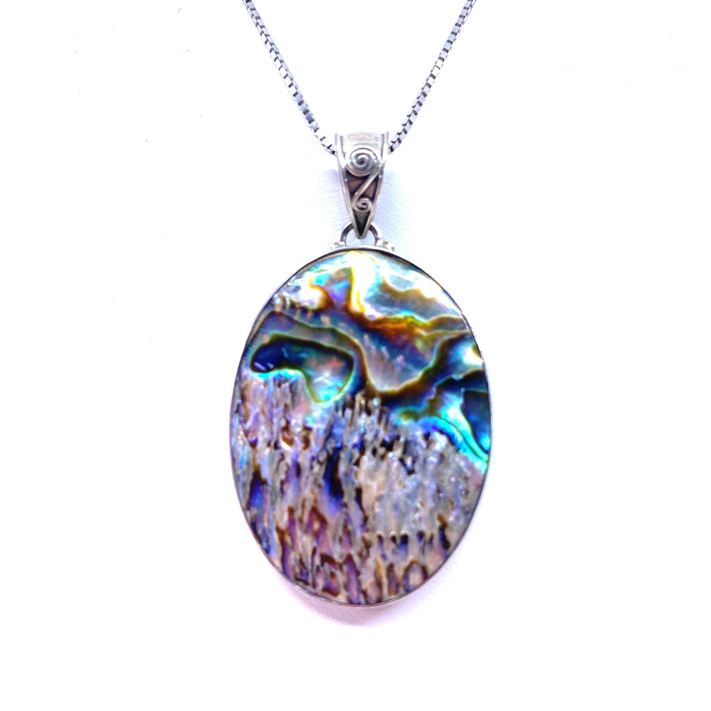 From the Sea Abalone Sterling Silver Pendant