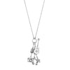 Rock Star Sterling Silver Charm Necklace