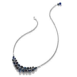Gorgeous Shimmering Kyanite Sterling Silver Statement Necklace