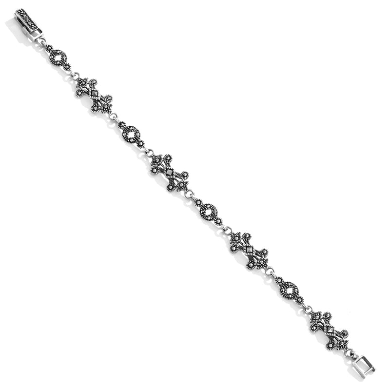 Rope Chain Shiny Silver Minimalist Elegant Bracelet | Harfi | Wolf & Badger