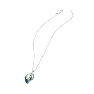 Beautiful Small Nautilus Shell Sterling Silver Necklaces