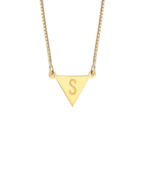 Say My Name Initial Necklace