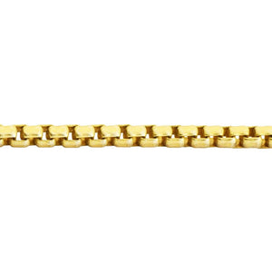 Dazzling Bermuda 18kt Gold Plated Box Chain