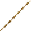 Art Deco14kt Gold Plated Marcasite Ribbon Bracelet