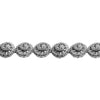 Stunning Marcasite Sterling Silver Spiral Bracelet
