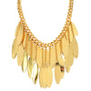Gorgeous Karen London Layered Gold Plated Medallions Statement Necklace