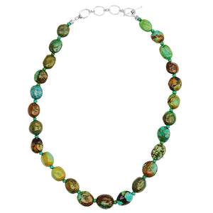 Geniune Turquoise Small Stones Necklace