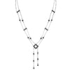 Beautiful Delicate Marcasite Sterling Silver Necklace