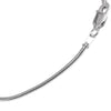 Rhodium Plated Sterling Silver Flexi Snake Chain